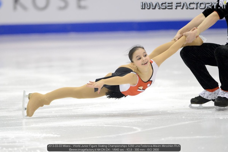 2013-03-03 Milano - World Junior Figure Skating Championships 5258 Lina Fedorova-Maxim Miroshkin RUS.jpg